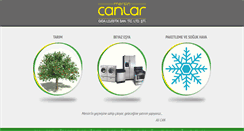 Desktop Screenshot of canlarlojistik.com